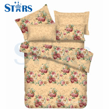 GS-FM3DRD-09 China Manufacturers Cheap Sweet 3d bedsheets 100% polyester fabric